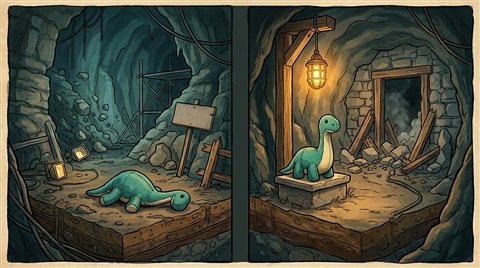 Chapter 4 · Pickup and delivery landmarks · illustrated, not an exact map
